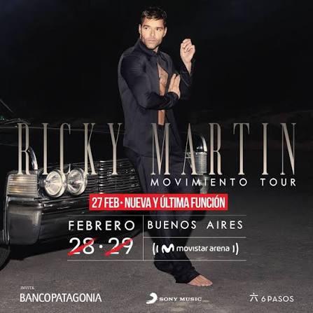 Ricky Martin en Buenos Aires